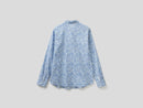Basic Woman Print Blouse - Blue