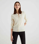 Virgin Wool Cardigan - Cream