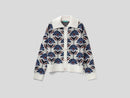 Polo Collar Cardigan - Air Force Blue