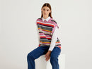 Tropical Sleeveless Jumper - Multicolour