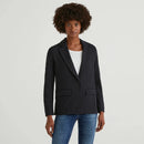 Cotton Blazer - Black