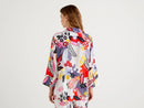 Tropical Floral Blouse - Multicolour