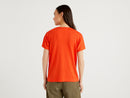 Round Neck Jumper - Orange