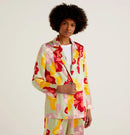 All Over Print Blazer - Multicolour