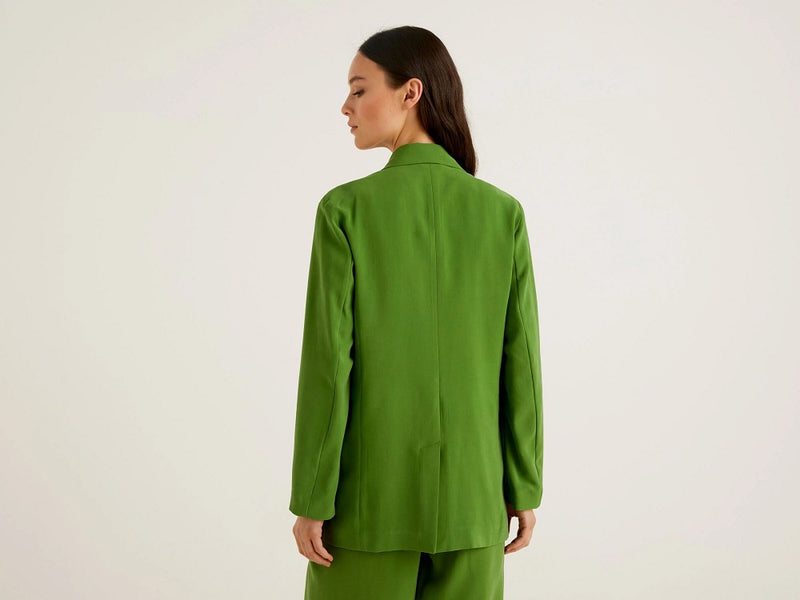 Color Blast Blazer - Green