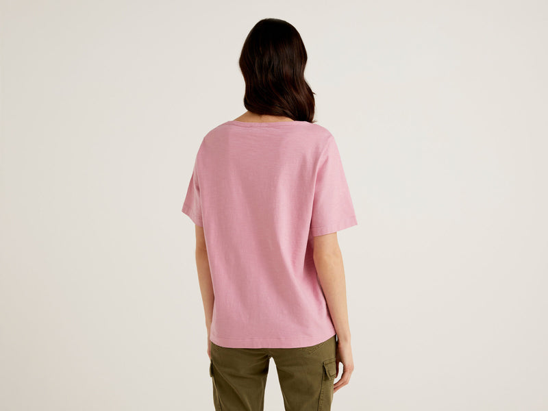 Basic Pocket T-shirt - Blush