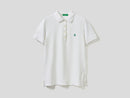 Short Sleeve Polo - White