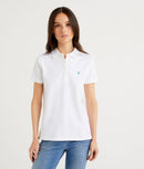 Short Sleeve Polo - White