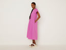 Round Neck Dress - Pink