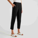 Funizone Linen Crop Trousers