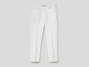 Basic Chinos - White