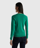 Basic Woman Crew Neck - Green