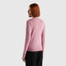 Basic Woman Cardigan - Blush