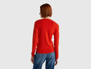Basic Woman Cardigan - Orange