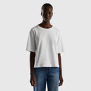 Basic Round Neck T-Shirt - White
