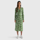 Sundysunshine LongSleeve Print Dress - Green