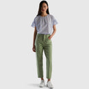 Basic Round Neck Blouse - Lilac Floral