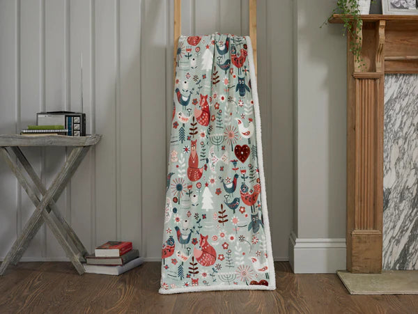 Bergen Printed Fleece 140x180cm