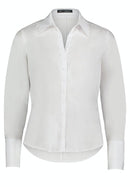 Long Sleeve Blouse - Bright White