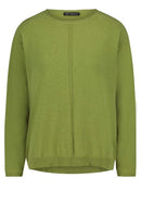 Knitted Crew Neck - Turtle Green
