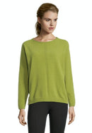 Knitted Crew Neck - Turtle Green