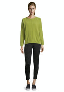 Knitted Crew Neck - Turtle Green