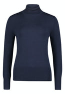 Long Sleeve Polo Neck - Dark Sky