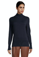 Long Sleeve Polo Neck - Dark Sky