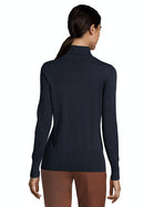 Long Sleeve Polo Neck - Dark Sky