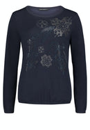 Fine Knit Jumper - Dark Sky