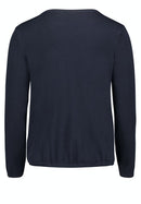 Fine Knit Jumper - Dark Sky