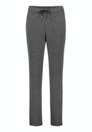 Classic Full Length Trouser - Black/cream