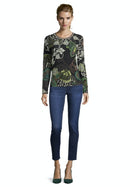 Long Sleeve Shirt - Black/green