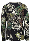 Long Sleeve Shirt - Black/green