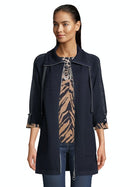 Long Sleeve Casual Cardigan - Dark Sky