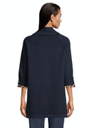 Long Sleeve Casual Cardigan - Dark Sky