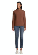 Round Neck Jumper - Brandy