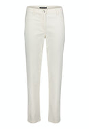 Basic Slim Fit Trousers - Offwhite