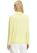 Drawstring Neck Top - Limelight