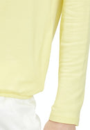 Drawstring Neck Top - Limelight