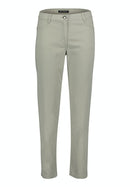 Basic Slim Fit Trousers - Seagrass