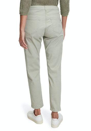 Basic Slim Fit Trousers - Seagrass