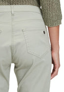 Basic Slim Fit Trousers - Seagrass