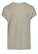 Basic T-shirt - Green/light Blue