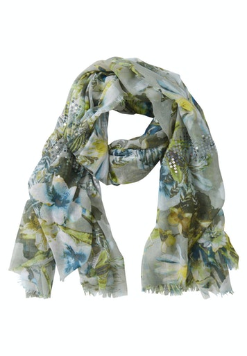 Scarf - Green/light Blue