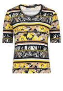 Basic T-shirt - Camel/yellow