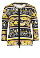 Zipped Jacket - Camel/yellow