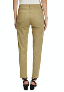 Slim Fit Plain Trousers - Aloe