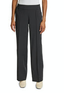 Regular Fit Trousers - Black