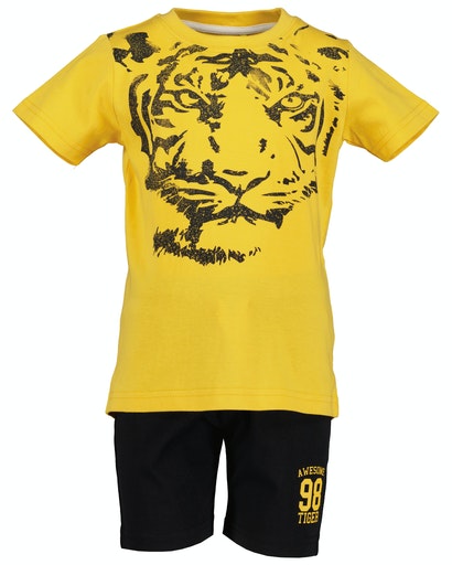 Lion T-Shirt & Shorts Set - Honey